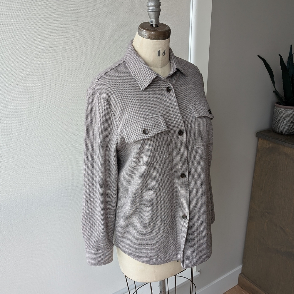Olsen Tan Shacket - Picture 2 of 4
